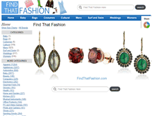 Tablet Screenshot of findthatfashion.com